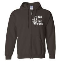 Bad Two The Bone Birthday 2nd 2 Years Old Birthday Full Zip Hoodie