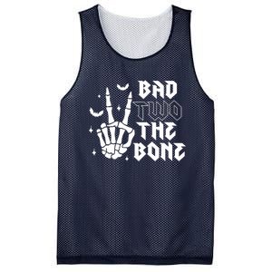 Bad Two The Bone Birthday 2nd 2 Years Old Birthday Mesh Reversible Basketball Jersey Tank