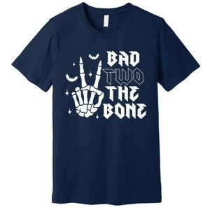 Bad Two The Bone Birthday 2nd 2 Years Old Birthday Premium T-Shirt