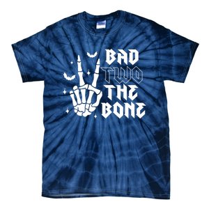 Bad Two The Bone Birthday 2nd 2 Years Old Birthday Tie-Dye T-Shirt