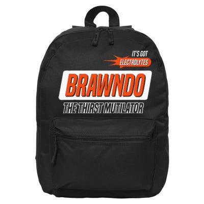 Brawndo The Thirst Mutilator 16 in Basic Backpack