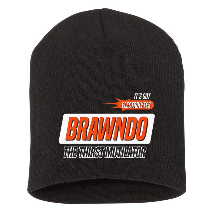 Brawndo The Thirst Mutilator Short Acrylic Beanie