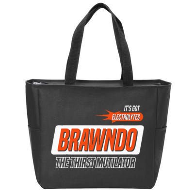 Brawndo The Thirst Mutilator Zip Tote Bag