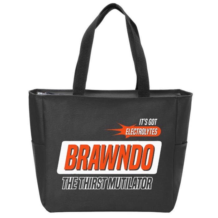 Brawndo The Thirst Mutilator Zip Tote Bag