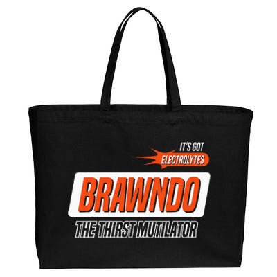 Brawndo The Thirst Mutilator Cotton Canvas Jumbo Tote