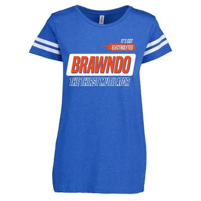 Brawndo The Thirst Mutilator Enza Ladies Jersey Football T-Shirt