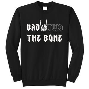 Bad Two The Bone Birthday 2nd 2 Years Old Birthday Boy Girl Sweatshirt