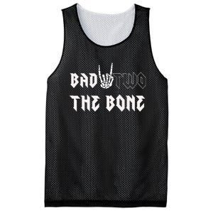 Bad Two The Bone Birthday 2nd 2 Years Old Birthday Boy Girl Mesh Reversible Basketball Jersey Tank