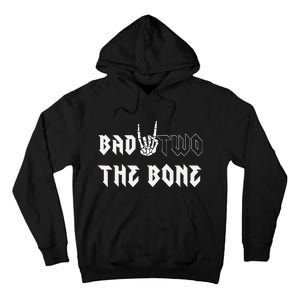 Bad Two The Bone Birthday 2nd 2 Years Old Birthday Boy Girl Tall Hoodie