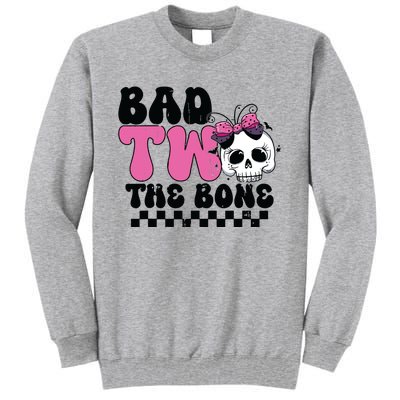 Bad Two The Bone Birthday 2nd Halloween Birthday Tall Sweatshirt