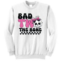 Bad Two The Bone Birthday 2nd Halloween Birthday Sweatshirt