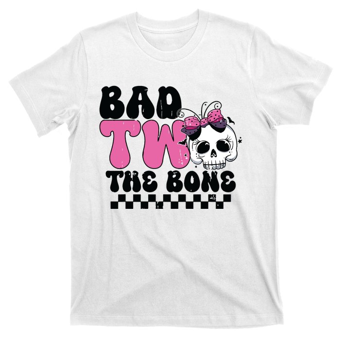 Bad Two The Bone Birthday 2nd Halloween Birthday T-Shirt