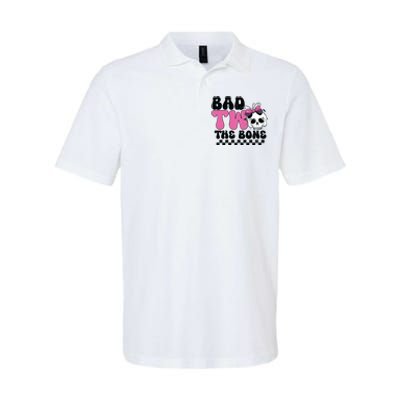 Bad Two The Bone Birthday 2nd Halloween Birthday Softstyle Adult Sport Polo