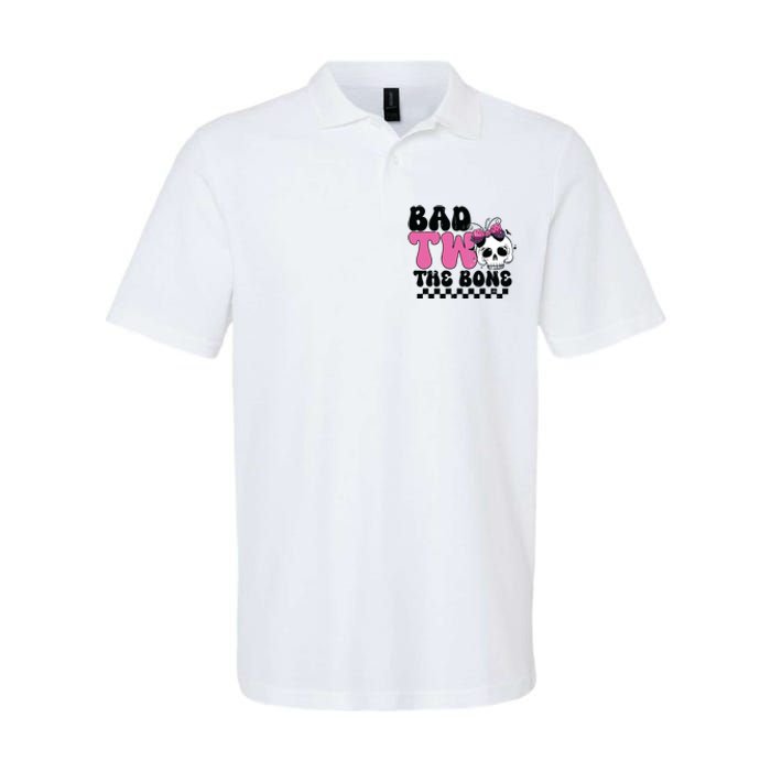 Bad Two The Bone Birthday 2nd Halloween Birthday Softstyle Adult Sport Polo