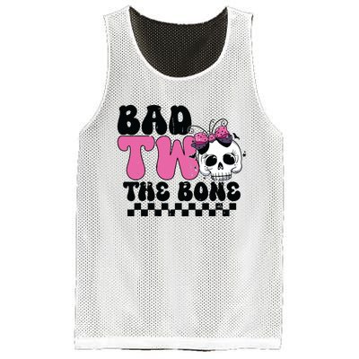 Bad Two The Bone Birthday 2nd Halloween Birthday Mesh Reversible Basketball Jersey Tank