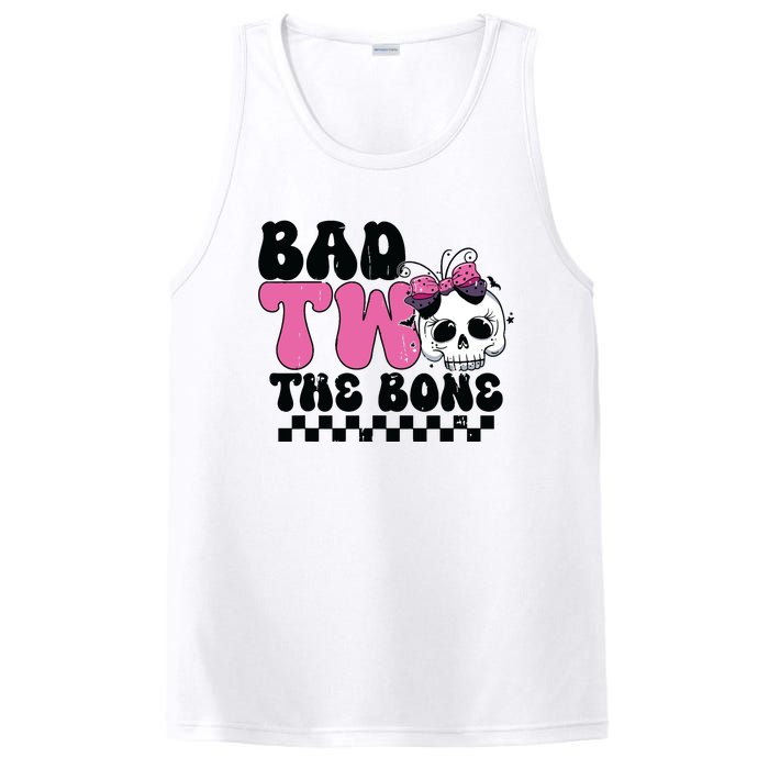 Bad Two The Bone Birthday 2nd Halloween Birthday PosiCharge Competitor Tank