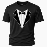 Black Tux Tuxedo boy retro Cooling Performance Crew T-Shirt
