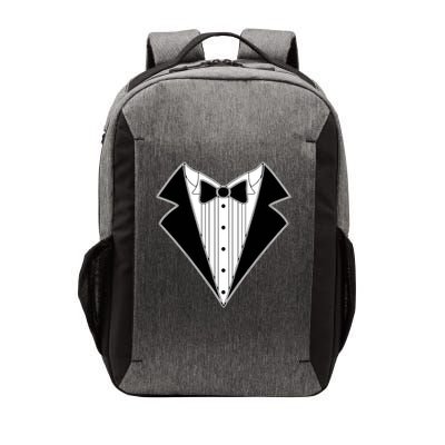 Black Tux Tuxedo boy retro Vector Backpack
