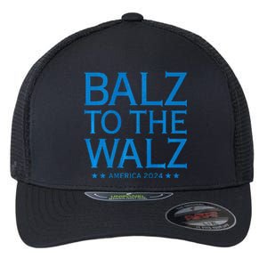 Balz To The Walz Harris Walz 2024 Flexfit Unipanel Trucker Cap