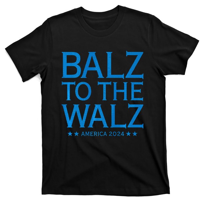 Balz To The Walz Harris Walz 2024 T-Shirt