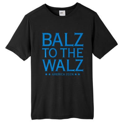 Balz To The Walz Harris Walz 2024 Tall Fusion ChromaSoft Performance T-Shirt