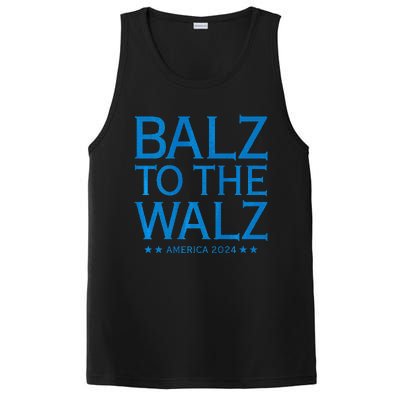 Balz To The Walz Harris Walz 2024 PosiCharge Competitor Tank