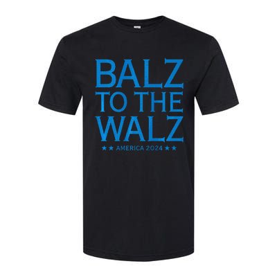 Balz To The Walz Harris Walz 2024 Softstyle CVC T-Shirt