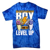 Birthday Time To Level Up Video Game Birthday Gamer Gift Tie-Dye T-Shirt