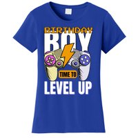 Birthday Time To Level Up Video Game Birthday Gamer Gift Women's T-Shirt