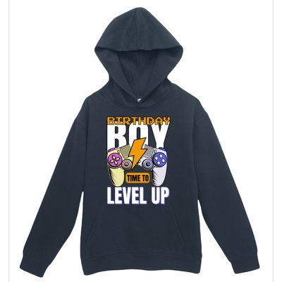 Birthday Time To Level Up Video Game Birthday Gamer Gift Urban Pullover Hoodie