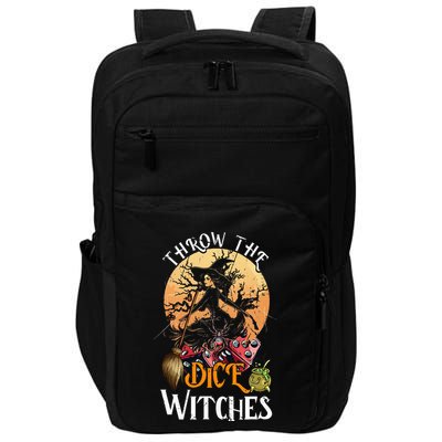 Bunco Throw The Dice Witches Bunco Game Lover Halloween Impact Tech Backpack