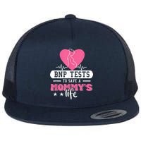 BNP Testing To Save A Mothers Life Flat Bill Trucker Hat