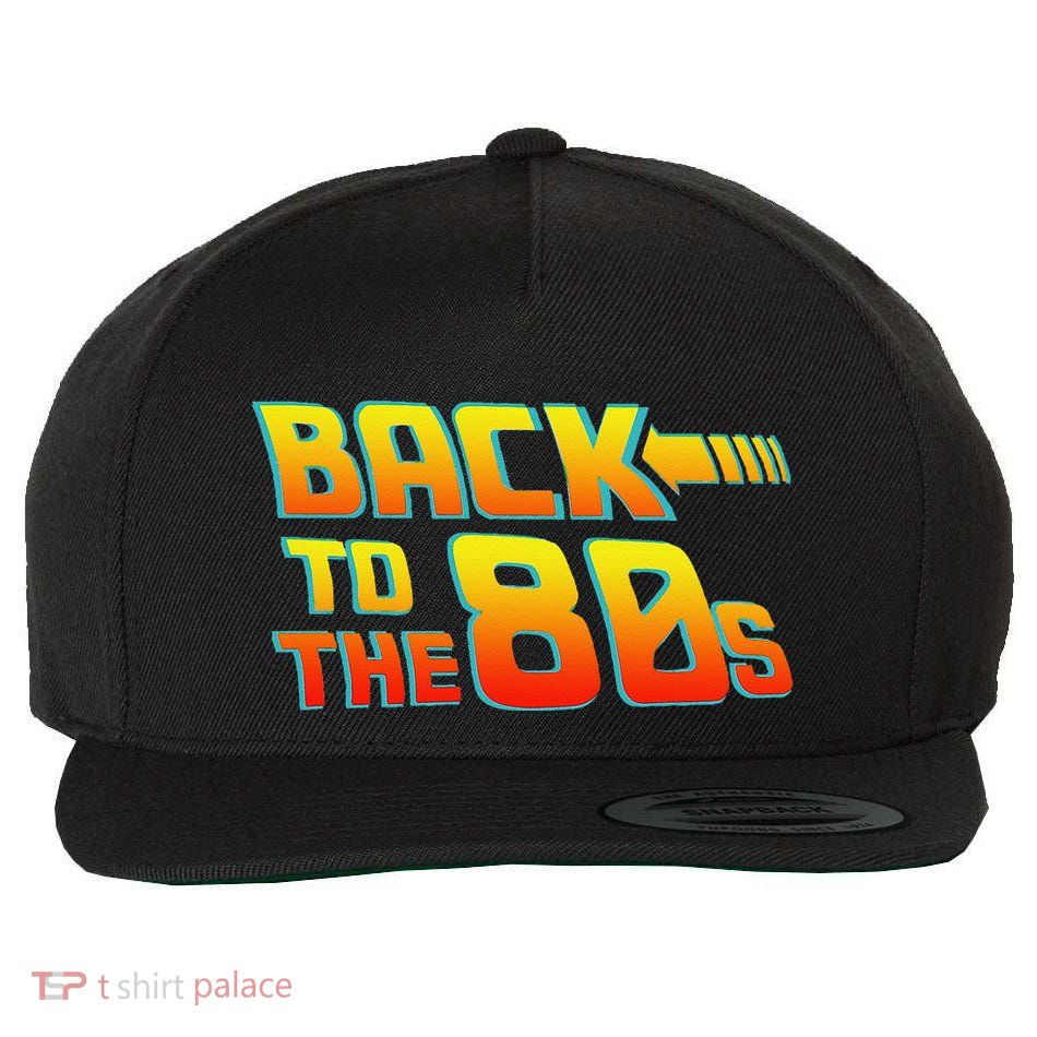 Back To The 80s Fancy Dress Party Idea Halloween Wool Snapback Cap