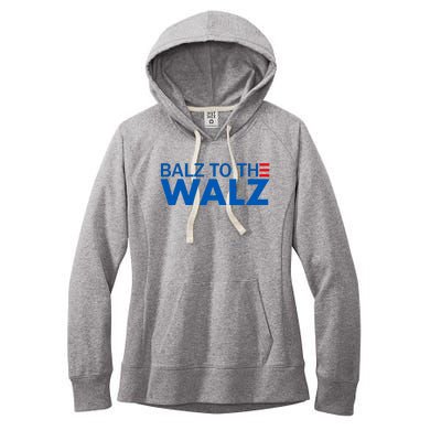 Balz To The Walz Harris Walz 2024 Women's Fleece Hoodie