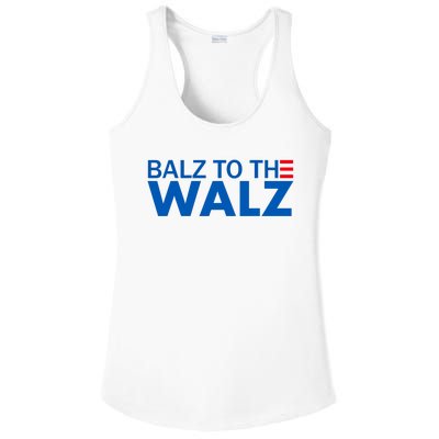 Balz To The Walz Harris Walz 2024 Ladies PosiCharge Competitor Racerback Tank