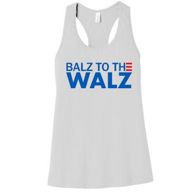 Balz To The Walz Harris Walz 2024 Women's Racerback Tank