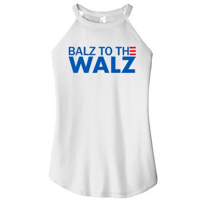 Balz To The Walz Harris Walz 2024 Women's Perfect Tri Rocker Tank