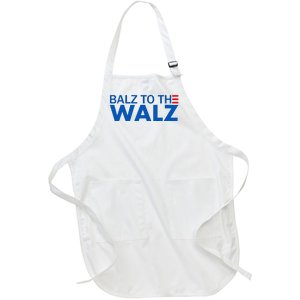 Balz To The Walz Harris Walz 2024 Full-Length Apron With Pockets