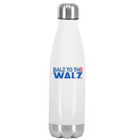 Balz To The Walz Harris Walz 2024 Stainless Steel Insulated Water Bottle