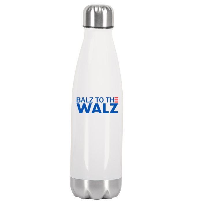 Balz To The Walz Harris Walz 2024 Stainless Steel Insulated Water Bottle