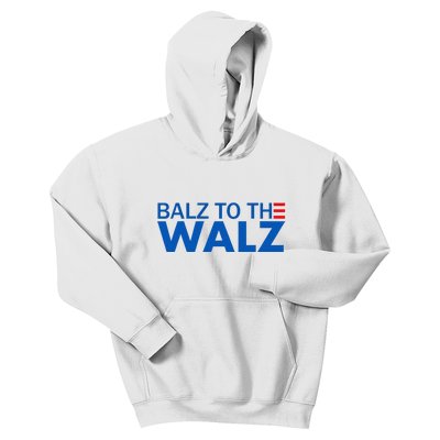 Balz To The Walz Harris Walz 2024 Kids Hoodie