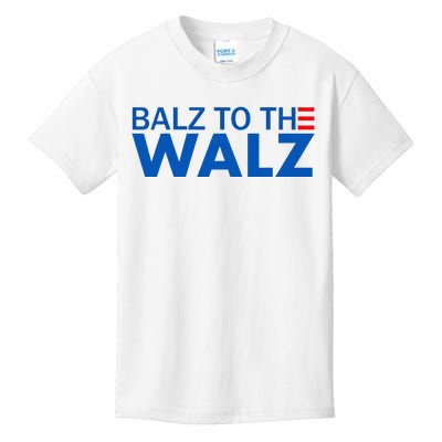 Balz To The Walz Harris Walz 2024 Kids T-Shirt