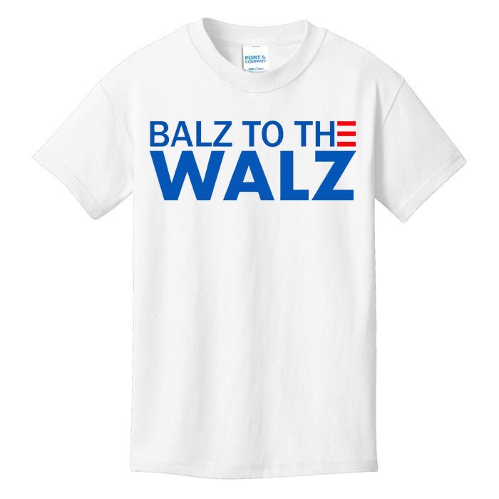 Balz To The Walz Harris Walz 2024 Kids T-Shirt