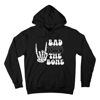 Bad Two The Bone Birthday 2nd 2 Years Old Birthday Gift Hoodie