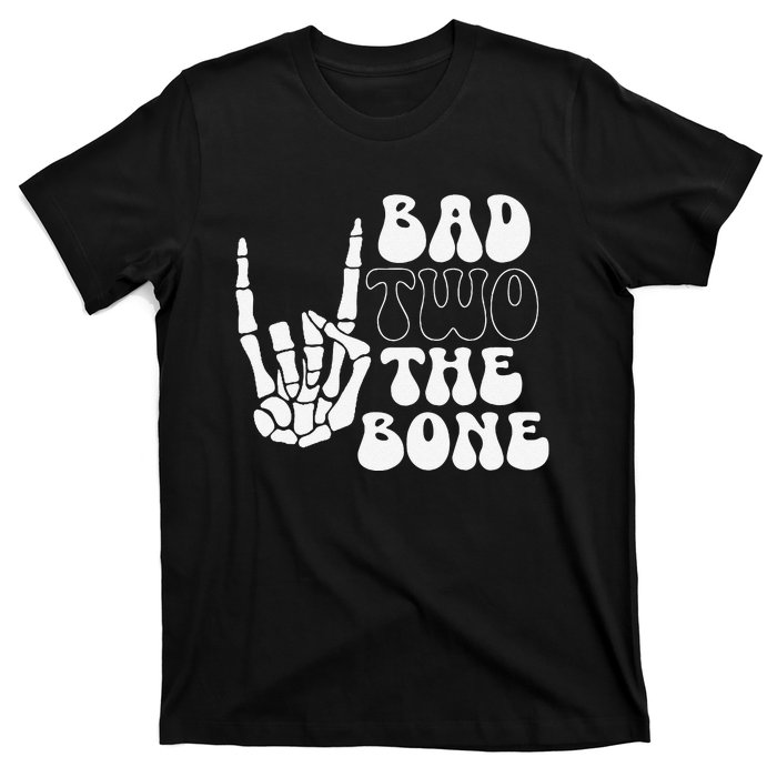 Bad Two The Bone Birthday 2nd 2 Years Old Birthday Gift T-Shirt