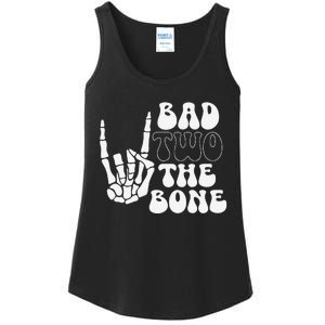 Bad Two The Bone Birthday 2nd 2 Years Old Birthday Gift Ladies Essential Tank