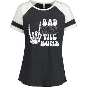 Bad Two The Bone Birthday 2nd 2 Years Old Birthday Gift Enza Ladies Jersey Colorblock Tee