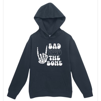 Bad Two The Bone Birthday 2nd 2 Years Old Birthday Gift Urban Pullover Hoodie