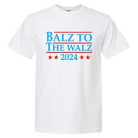 Balz To The Walz 2024 Kamala Harris Tim Waltz Election Garment-Dyed Heavyweight T-Shirt