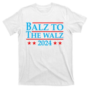 Balz To The Walz 2024 Kamala Harris Tim Waltz Election T-Shirt